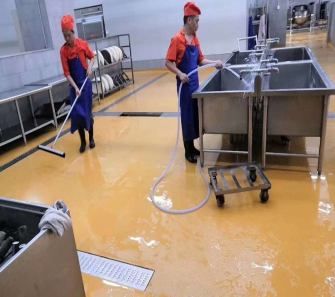 央厨水性聚氨酯砂浆地坪